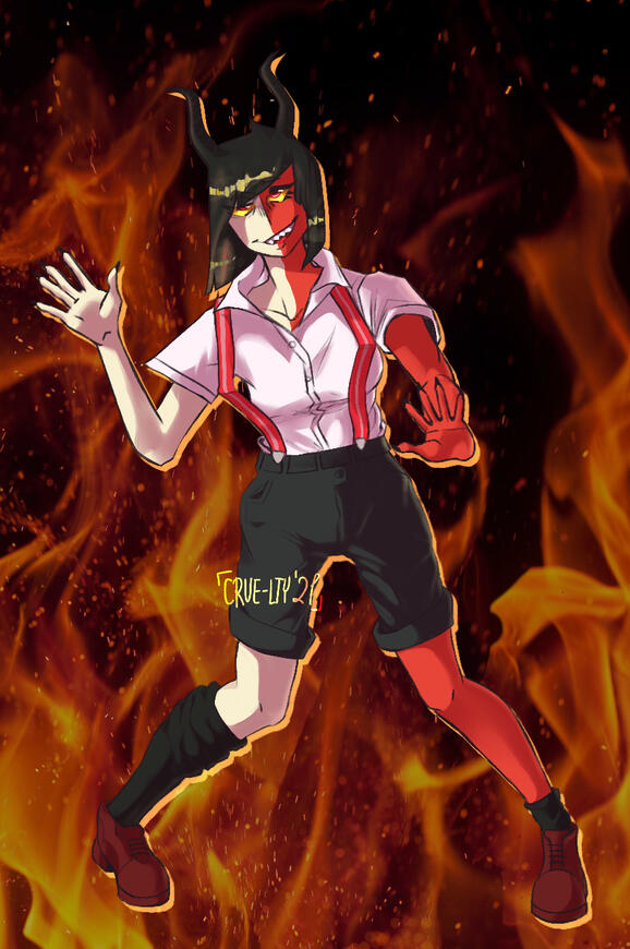 Fullbody, shaded and detailed