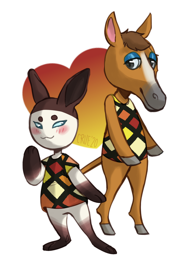 Fullbody, colored sketch (with some spontaneous shading)