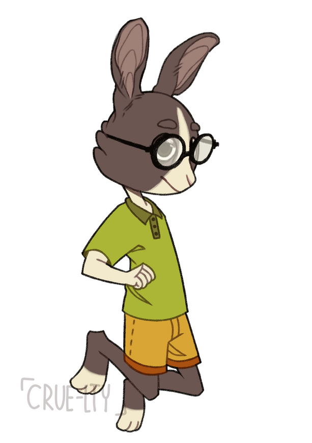 Fullbody, flat colors