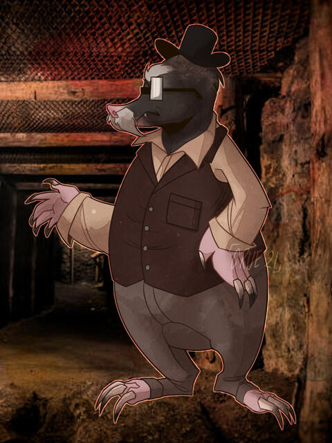 Fullbody, shaded and detailed